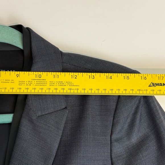 Lafayette 148 New York Virgin Wool Silk Career Grey 8 - Picture 7 of 10